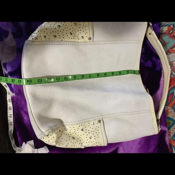 Cole Haan white/off white bag. - Picture 1 of 8